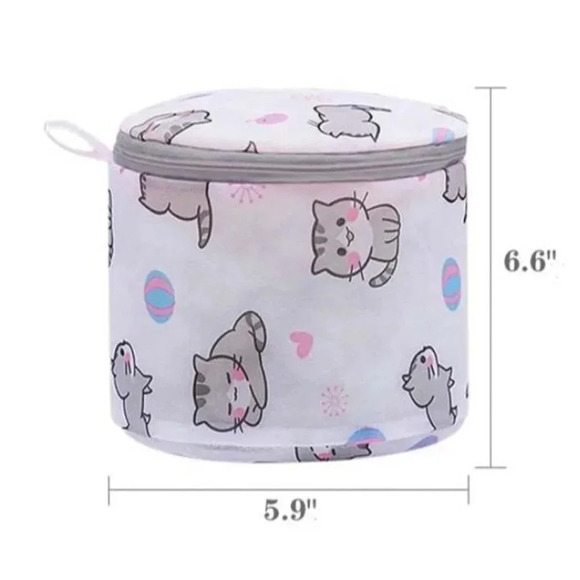 Juicy Couture Sexy Pink Push Up Bra size 34C & Cute Cat Lingerie Wash Bag New - Picture 6 of 7